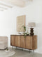 MUST Living Table lamp Bubble NATURAL,66xØ40 cm, linen natural shade