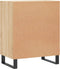 vidaXL - Dressoir - 57x35x70 - cm - bewerkt - hout - sonoma - eikenkleurig