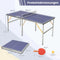 Coast Tafeltennis tafel - Opvouwbare Pingpongtafel - 166 x 83 x 69 cm - Blauw