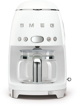 Smeg DCF02WHEU - Filterkoffiemachine - 10 koppen - Wit