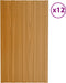 vidaXL - Dakpanelen - 12 - st - 60x45 - cm - gegalvaniseerd - staal - antracietkleurig