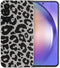 imoshion Hoesje Geschikt voor Samsung Galaxy A54 (5G) Hoesje Siliconen - imoshion Design hoesje - Meerkleurig / Leopard Transparent