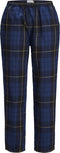JACK&JONES JACRIMON - Heren pyjama broek - 100% biologisch katoen - Donkerblauw met geel