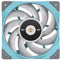 Thermaltake TOUGHFAN 12 - Radiator Ventilator - 120mm - Hoge statische druk - Turquoise