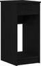 vidaXL - Computertorenstandaard - met - lade - 35x45x77 - cm - zwart