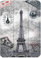 iMoshion Tablet Hoes Geschikt voor iPad 10 (2022) 10.9 inch - iMoshion Design Trifold Bookcase - Meerkleurig /Parijs