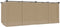 vidaXL - Prieel - met - gordijnen - 6x3 - m - staal - taupe