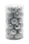 Kerstballenset - 25 stuks - Ø 5 cm - Zilver (25 stuks)