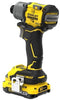 Stanley SFMCF830D2K-QW - Slagmoersleutel - 18V Accu - 2 accu's - Geel Zwart