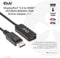 Club 3D - DisplayPort 1.4 naar HDMI - 4K 120Hz/8K 60Hz HDR Actieve adapter M/F - Zwart