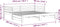 vidaXL - Slaapbank - met - onderschuifbed - 90x190 - cm - massief - grenenhout - wit