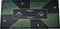 Texas' Finest Pokermat - Antislip - Draagtas - Pokerkleed - Zwart/Groen/Wit