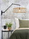 GOOD&MOJO Wandlamp Bromo - Bamboe Zwart/Naturel - 105x60x55cm - Binnen Scandinavisch,Bohemian