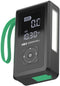 Green Cell CJSGC03 - Powerbank 8000 mAh - USB-A en USB-C - Zwart Lichtgroen