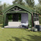 vidaXL - Groene - Kampeertent - met - Vensters - voor - 10 - Personen - - - Waterdicht