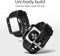 Just in Case Rugged Armor Pro - Beschermhoes voor Apple Watch (44/45mm) - Stevige bescherming - Zwart