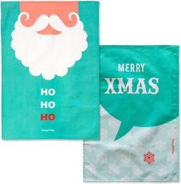 Set van 2 theedoeken Noël | Happy Friday