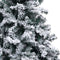 vidaXL - Kunstkerstboom - met - sneeuw - 180 - cm - groen