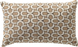 Dutch Decor ELYN - Kussenhoes 30x50 cm - Irish Cream - beige - met rits - zonder binnenkussen