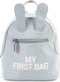 Childhome My First Bag - Rugzak - Grijs