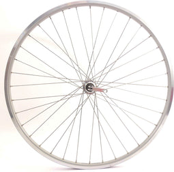 Achterwiel Rodi Connect 28 / 8/9/10 speed / 622 x 19 / met snelspanner en RVS spaken - zilver