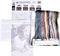 Thea Gouverneur - Borduurpakket met telpatroon - 480 - Voorgesorteerde DMC Garens - Sydney - Linnen - 79 cm x 50 cm - DIY Kit