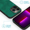 iMoshion Hoesje Geschikt voor iPhone 13 Pro Hoesje Met Pasjeshouder - iMoshion Uitneembare 2-in-1 Luxe Bookcase - Donkergroen