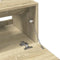 vidaXL - Wastafelkast - 40x37x59 - cm - bewerkt - hout - sonoma - eikenkleurig