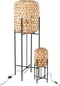 J-Line Lamp Op Voet Bamboo Naturel Large