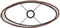 Light & Living - kap - Osire - rood - textiel - E27 - 3838974