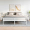 Nachtkastjes 2 st met 2 lades 40x36,5x62 cm wit