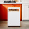 SoBuy NSR11-WN - Plankenkast op Wieltjes - 4 Lagen - Wit