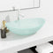 vidaXL - Wasbak - 54,5x35x15,5 - cm - gehard - glas - zwart
