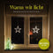 Giftmas kerstverlichting - LED Hangdecoratie - Warm Wit - Timerfunctie - Op Batterijen