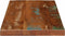 vidaXL - Tafelblad - rechthoekig - 50x40x2,5 - cm - massief - gerecycled - hout