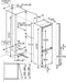 AEG NSC5S18ZES | Inbouw koelvriescombinatie | 178 cm | LowFrost