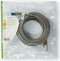 Nedis CAT6a netwerkkabel - S/FTP - RJ45 Male - RJ45 Male - 5.00 m - Snagless - Rond - LSZH - Grijs - Polybag