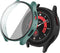 imoshion Screenprotector - Geschikt voor Samsung Galaxy Watch 6 44mm - Full Cover Hard Case / Beschermend Hoesje - Donkergroen