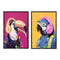 Schilderij Home ESPRIT Loft 63 x 3 x 93 cm (2 Stuks)