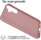 imoshion Hoesje Geschikt voor Samsung Galaxy A35 Hoesje Siliconen - imoshion Color Backcover - roze