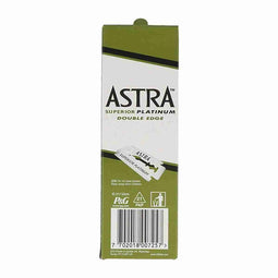 Astra Razor Blade Scheermesjes mannen - 100st - Double Edge scheermesjes - Shavette - Voor gezicht - safety razor blades