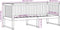 vidaXL - Slaapbank - 75x190 - cm - massief - grenenhout - wit