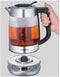Severin WK 3480 - Glazen Thee- en Waterkoker Deluxe - 3000W 1,7L - Wit
