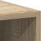 vidaXL - Hangkast - 30x29,5x60 - cm - bewerkt - hout - sonoma - eikenkleurig