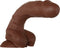 Evolved Real Supple Silicone Poseable 8,25 Inch Dildo Bruin