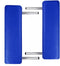vidaXL - Massagetafel - met - 2 - zones - inklapbaar - aluminum - frame - blauw