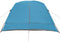 vidaXL - Tent - 4-persoons - waterdicht - blauw