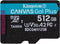 Kingston Canvas Go! Plus - microSDXC 512GB - UHS-I U3 V30 A2 - tot 200MB/s