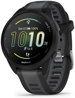 Garmin Forerunner 165 - Smartwatch - AMOLED-touchscreen en Garmin Coach - Zwart