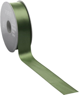 Satijn lint 16 mm groen op rol van 25 meter
